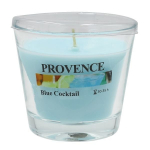 PROVENCE Candle Blue Coctail &Oslash;9x8cm