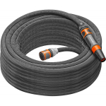 Gardena Gardena Textile Hose Liano Life 1/ 2, 20 meter set (dark grey/ orange, m
