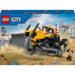 Lego 60466 Yellow Bulldozer with Front Loader