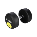 HMS Rubberized dumbbell 27.5kg HMS HG PRO 27.5