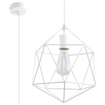 Sollux Lighting Gaspare SL.0290 60W E27 White