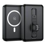 Usams PB64 10000mAh Magnetic Wireless 20W Black