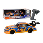 LEAN Toys RC Remote Control Car 1:16 Rubber Wheels Drift Orange