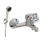 Hydroland Hydroland Atut wall-mounted bathtub faucet chrome (B391)