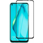 Fusion Accessories "5D Full Glue Tempered Glass Huawei P40 Lite" Black