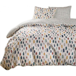 TODAY Bed Linen Set COLORFUL DOTS 240x220cm, 63x63cm