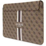 Guess PU 4G Printed Stripes Computer Sleeve 13/ 14" Brown