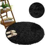 Strado Strado Shaggy Round Carpet 140x140 BlackSky (Black) universes