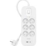 Belkin Belkin SurgePlus surge protector power strip 6 outlets 2 m bi