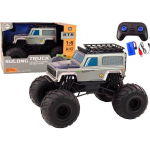 LEAN Toys Large Off-Road Remote Controlled SUV 2.4G RC 1:6 Gray