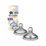 TOMMEE TIPPEE Tommee Tippee Advanced anti-colic multiflow pacifier 0m+ 2 pcs.