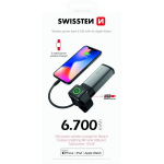 Swissten 2in1 6700 mAh Power Bank / MFi Lightning / Wireless Apple Watch