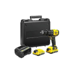 Stanley Brushless drill driver 18V Fatmax V20 2x2.0AH trunk