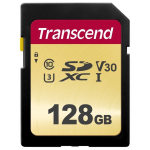 Transcend 500S/ 128GB SDXC Class 10