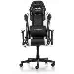 DXRacer PRINCE L Gaming Black & White PVC Leather