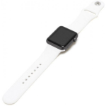 Fusion Accessories 42/ 44/ 45mm White Silicone Strap