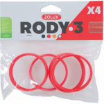 ZOLUX Zolux Rody3 connector 4 pcs red.