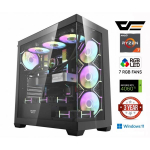 MDATA GAMING Ryzen 7 7700X 32GB 1TB SSD NVME 1TB HDD RTX 4060 Ti W11Home