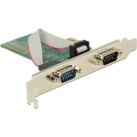 DELOCK DeLOCK PCIe x1 card to 2x serial RS-232, interface card