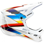100% 100% Full Face 100% AIRCRAFT COMPOSITE Helmet Knox White size L.
