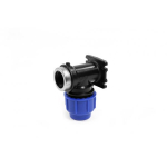 PERLA WALL PLATE ELBOW &Oslash;20X1/ 2 PERLA BLUE