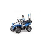 Bruder Police Quad-Bike with Policeman and Accessories - 63010