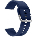 Riff 22mm Blue Silicone Strap