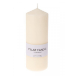 Home Styling Collection Pillar candle cream 20x7x7cm