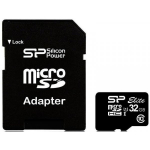 Silicon Micro SDHC 32GB Elite + adapter UHS |