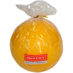 PROVENCE Candle Ball yellow &Oslash;8x8cm