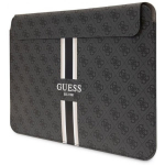 Guess PU 4G Printed Stripes Computer Sleeve 13/ 14" Black