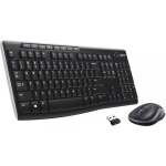 Logitech Wireless Keyboard K270 (DE) Black