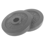 Tunturi Plates Black 2 x 2,50 kg
