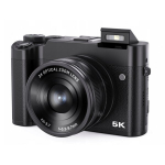 Xrec Digital Camera 5K/ BLS-205X Vlog 5k 64mp