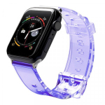 Fusion Accessories 38/ 40/ 41mm Purple Light silicone band