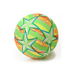 LEAN Toys Rubber Ball Bright Stars Green 24 Cm