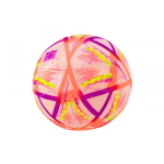 LEAN Toys Rubber Ball Bright Patterns Orange 24 Cm