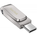 Sandisk 128GB Ultra Dual Drive Luxe USB 3.1/ USB-C Silver