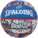 SPALDING Spalding Spalding Graffiti Ball 84377Z gray 7
