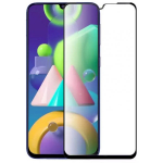 Fusion Accessories "5D Full Glue Tempered Glass Galaxy A03S" Black