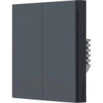 Aqara Smart Wall Switch H1 With Neutral Double Rocker Grey WS-EUK04-G