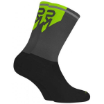 Rock Machine RF112204 Long Cycling Socks S (35-38) Black/ Gray/ Green