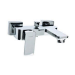 Valvex Valvex Loft wall-mounted bathtub faucet chrome (2454930)