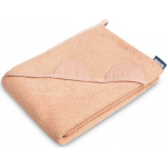 Sensillo Sensillo bath towel crepe bear 100X100 brown pink 4190/