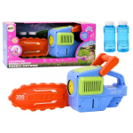 LEAN Toys Blue Chainsaw Bubble Machine