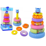 LEAN Toys Educational Pyramid Coloured Rims