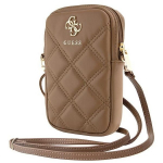 Guess GUWBZPSQSSGW Zip Quilted 4G Brown