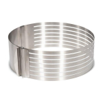 Patisse Patisse Patisse cake slicer 24-30 cm stainless steel silver