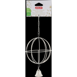 ZOLUX Zolux Metal hay ball for suspension 10 cm in diameter color beige