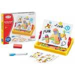 LEAN Toys LeanToys Magnetic Board for Drawing Geometric Figures Magnets